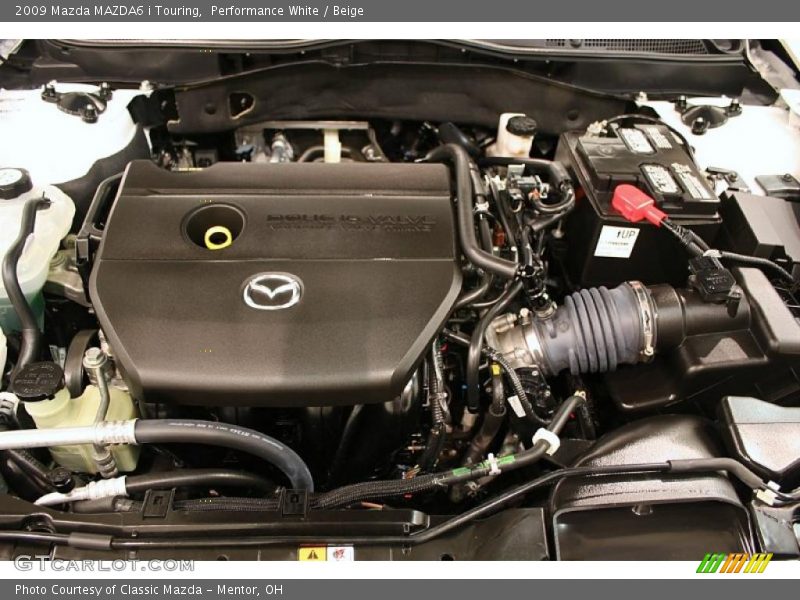 Performance White / Beige 2009 Mazda MAZDA6 i Touring