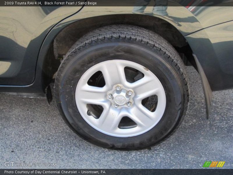 Black Forest Pearl / Sand Beige 2009 Toyota RAV4 I4