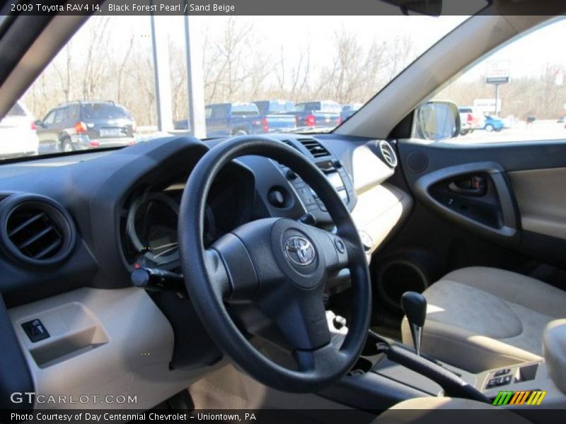 Black Forest Pearl / Sand Beige 2009 Toyota RAV4 I4