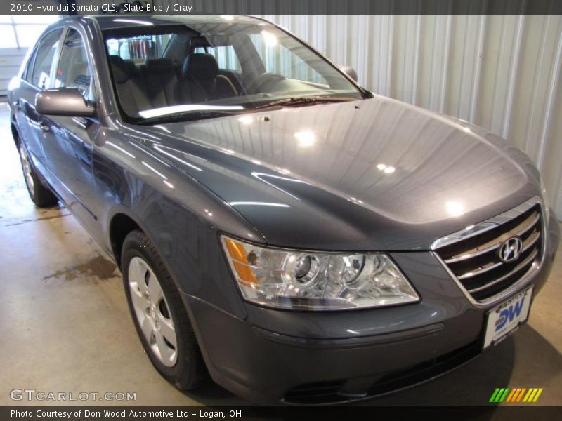 Slate Blue / Gray 2010 Hyundai Sonata GLS