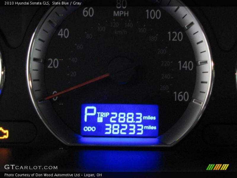 Slate Blue / Gray 2010 Hyundai Sonata GLS
