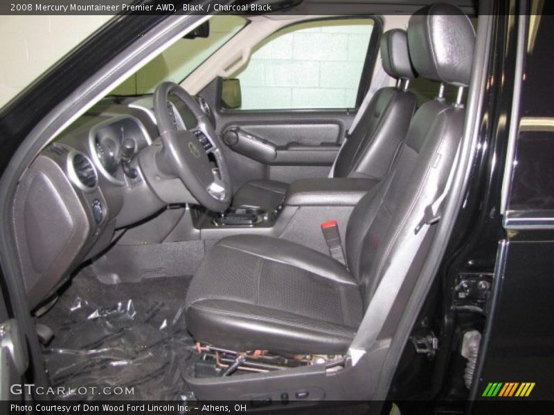 Black / Charcoal Black 2008 Mercury Mountaineer Premier AWD