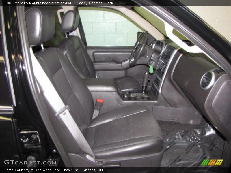 Black / Charcoal Black 2008 Mercury Mountaineer Premier AWD