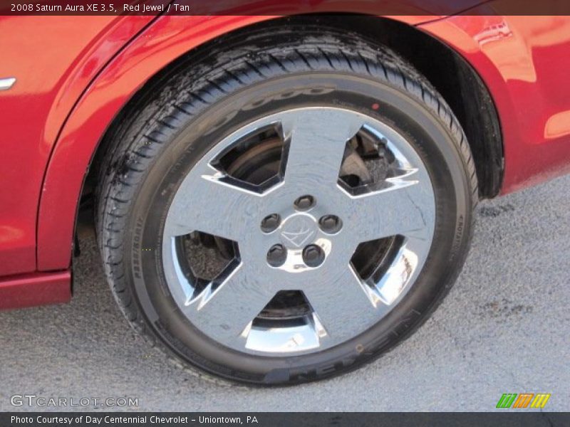 Red Jewel / Tan 2008 Saturn Aura XE 3.5