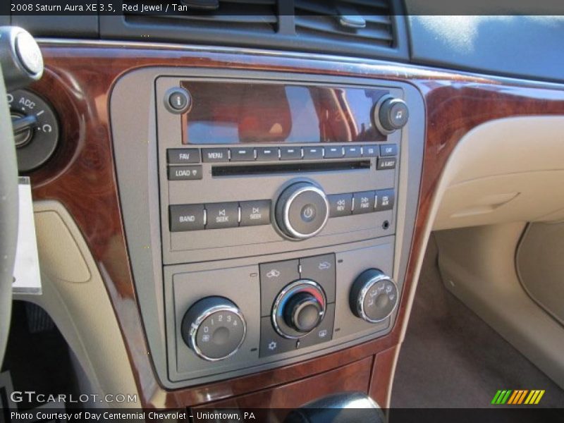 Red Jewel / Tan 2008 Saturn Aura XE 3.5