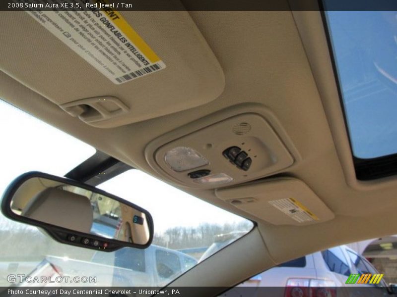Red Jewel / Tan 2008 Saturn Aura XE 3.5