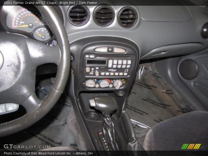 Bright Red / Dark Pewter 2001 Pontiac Grand Am GT Coupe