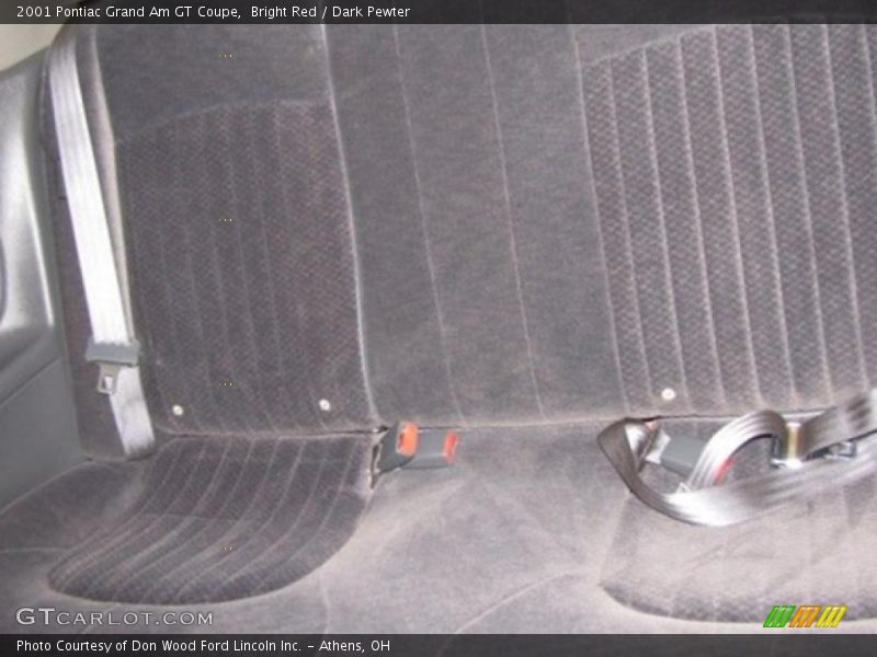 Bright Red / Dark Pewter 2001 Pontiac Grand Am GT Coupe