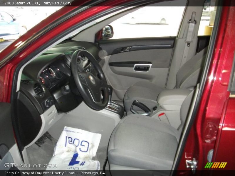 Ruby Red / Gray 2008 Saturn VUE XE