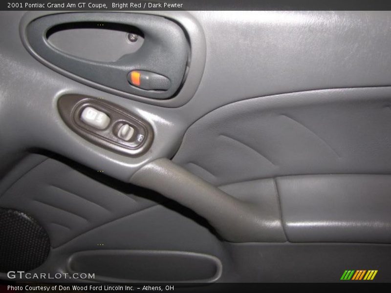 Bright Red / Dark Pewter 2001 Pontiac Grand Am GT Coupe