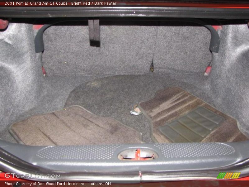 Bright Red / Dark Pewter 2001 Pontiac Grand Am GT Coupe