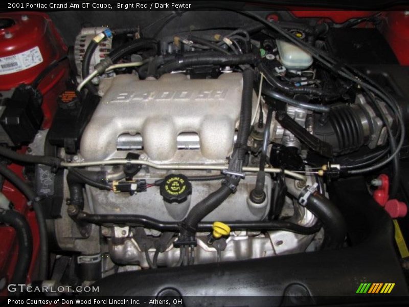  2001 Grand Am GT Coupe Engine - 3.4 Liter OHV 12-Valve V6