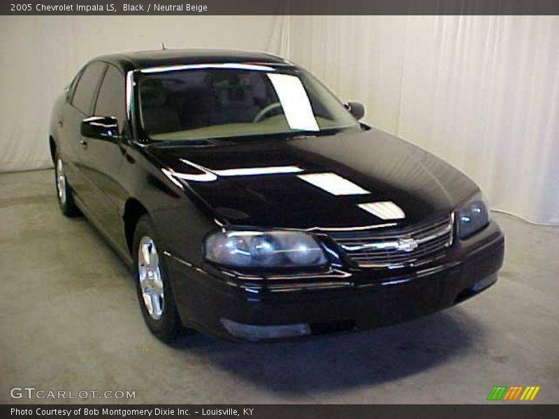 Black / Neutral Beige 2005 Chevrolet Impala LS