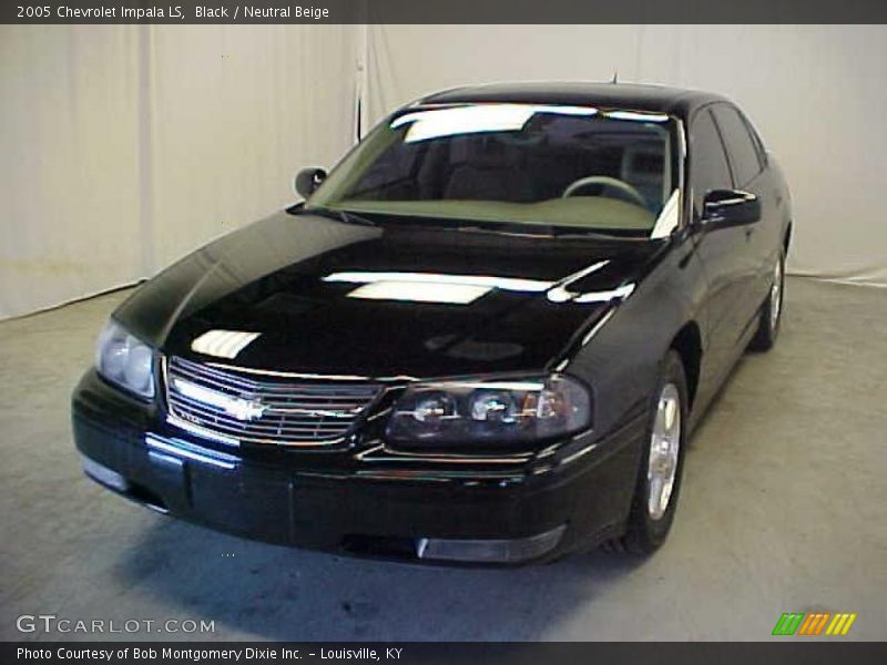 Black / Neutral Beige 2005 Chevrolet Impala LS