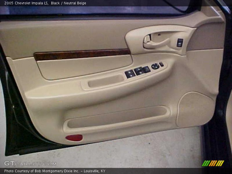 Black / Neutral Beige 2005 Chevrolet Impala LS