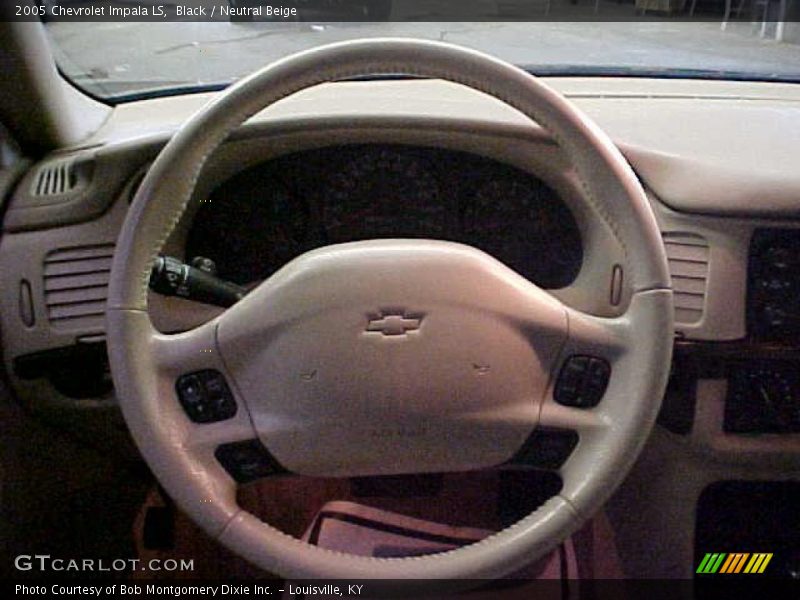Black / Neutral Beige 2005 Chevrolet Impala LS