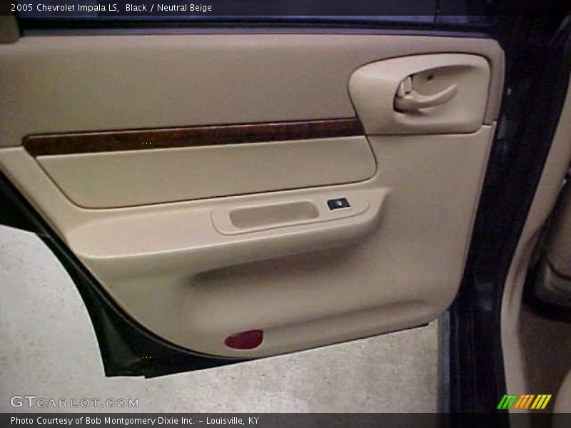 Black / Neutral Beige 2005 Chevrolet Impala LS