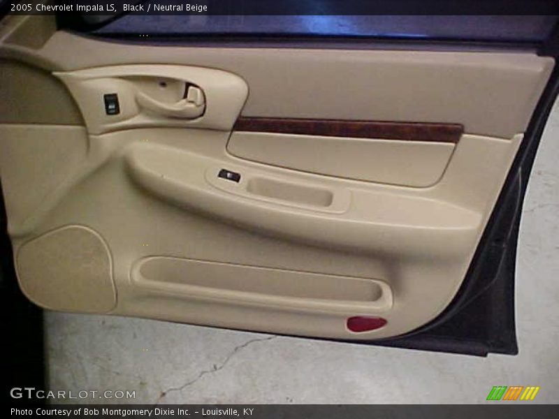 Black / Neutral Beige 2005 Chevrolet Impala LS