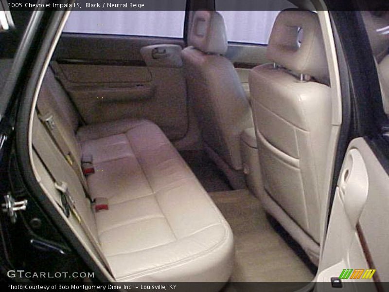 Black / Neutral Beige 2005 Chevrolet Impala LS