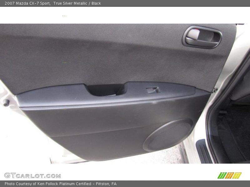 True Silver Metallic / Black 2007 Mazda CX-7 Sport