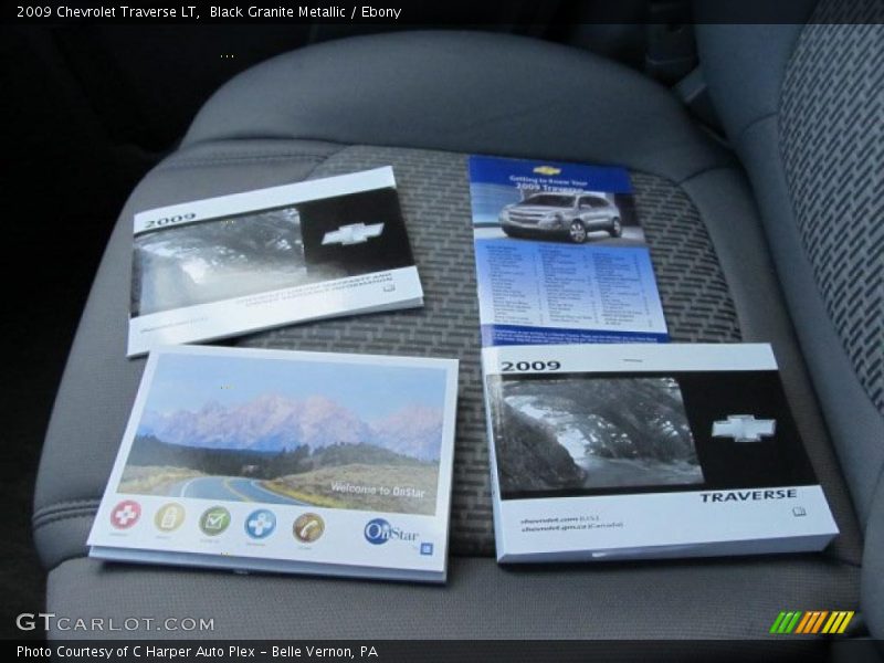 Black Granite Metallic / Ebony 2009 Chevrolet Traverse LT