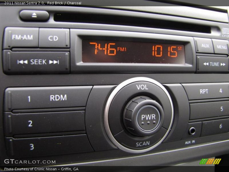 Red Brick / Charcoal 2011 Nissan Sentra 2.0