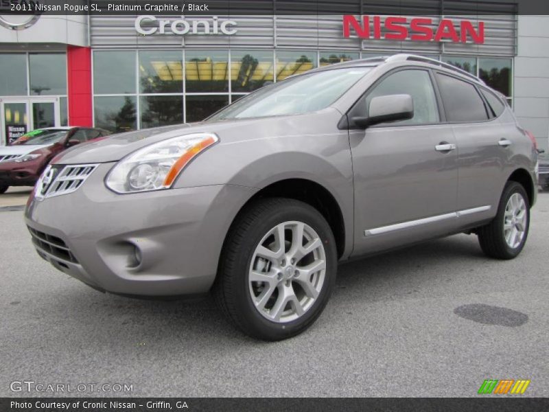 Platinum Graphite / Black 2011 Nissan Rogue SL