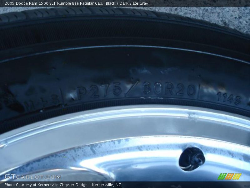 Black / Dark Slate Gray 2005 Dodge Ram 1500 SLT Rumble Bee Regular Cab
