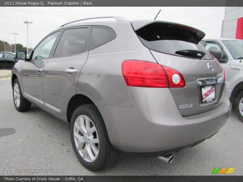 Platinum Graphite / Black 2011 Nissan Rogue SL