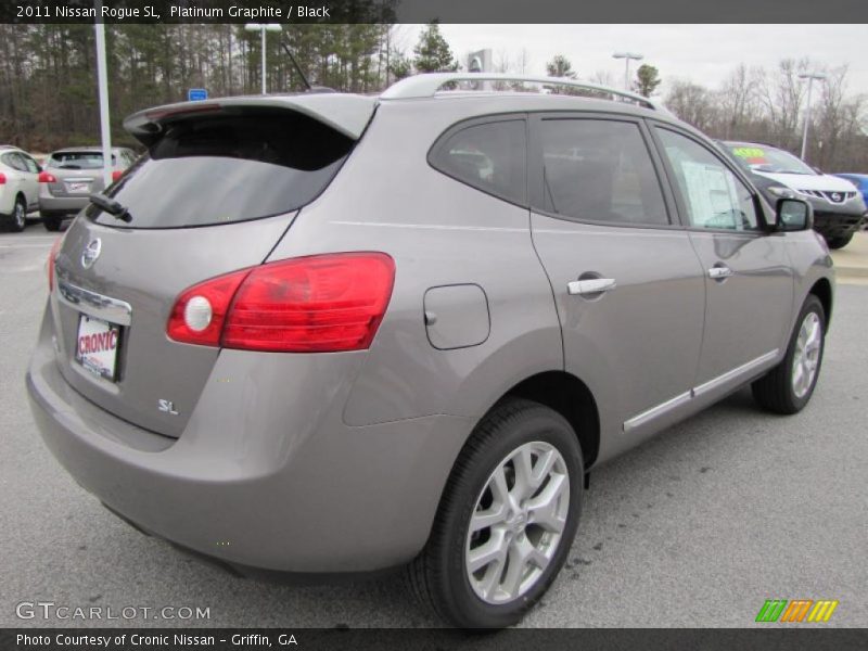 Platinum Graphite / Black 2011 Nissan Rogue SL