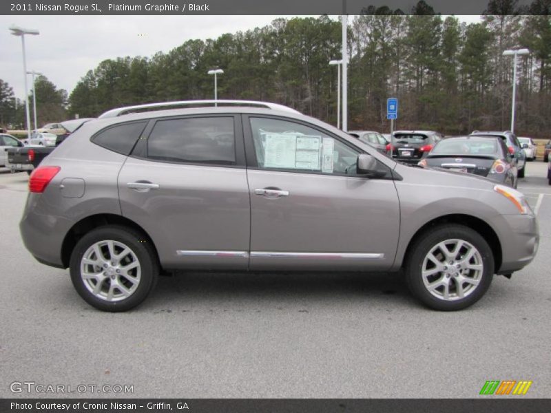 Platinum Graphite / Black 2011 Nissan Rogue SL