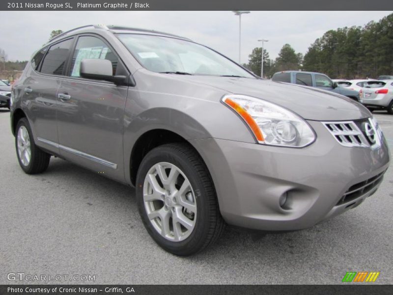 Platinum Graphite / Black 2011 Nissan Rogue SL