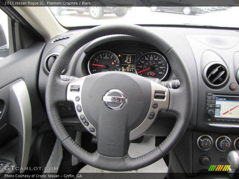 Platinum Graphite / Black 2011 Nissan Rogue SL