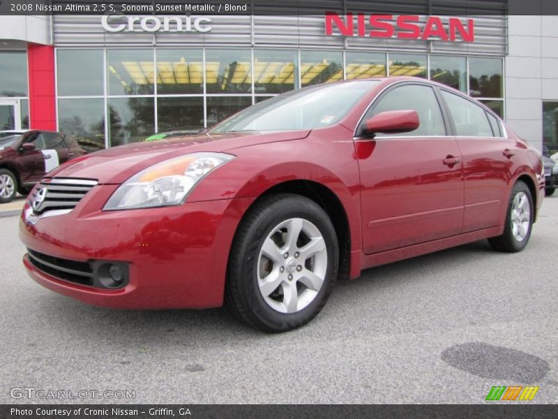 Sonoma Sunset Metallic / Blond 2008 Nissan Altima 2.5 S