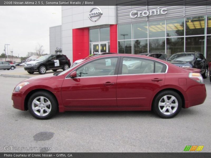 Sonoma Sunset Metallic / Blond 2008 Nissan Altima 2.5 S