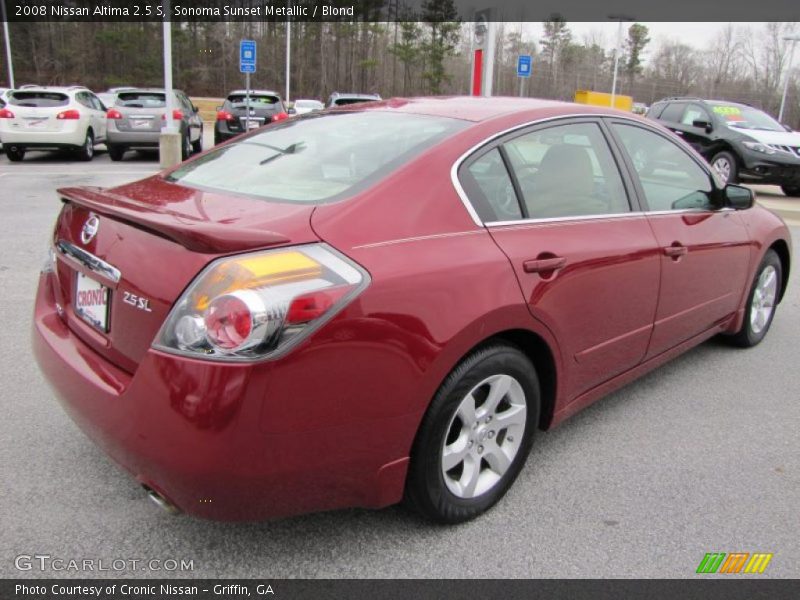 Sonoma Sunset Metallic / Blond 2008 Nissan Altima 2.5 S