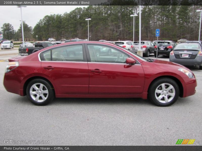 Sonoma Sunset Metallic / Blond 2008 Nissan Altima 2.5 S