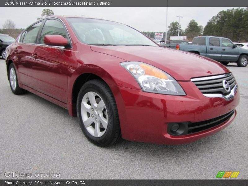Sonoma Sunset Metallic / Blond 2008 Nissan Altima 2.5 S