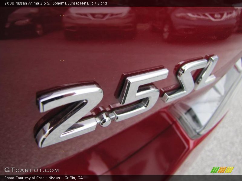 Sonoma Sunset Metallic / Blond 2008 Nissan Altima 2.5 S