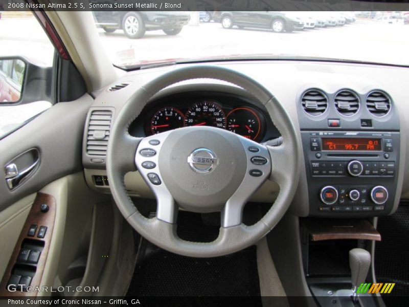 Sonoma Sunset Metallic / Blond 2008 Nissan Altima 2.5 S