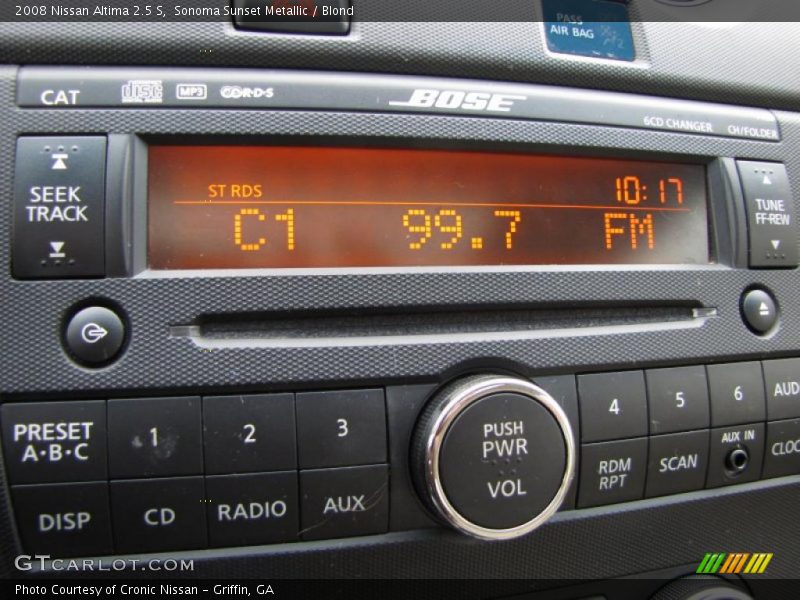 Sonoma Sunset Metallic / Blond 2008 Nissan Altima 2.5 S