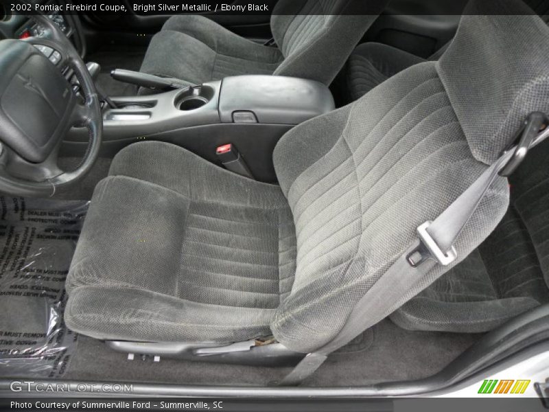  2002 Firebird Coupe Ebony Black Interior