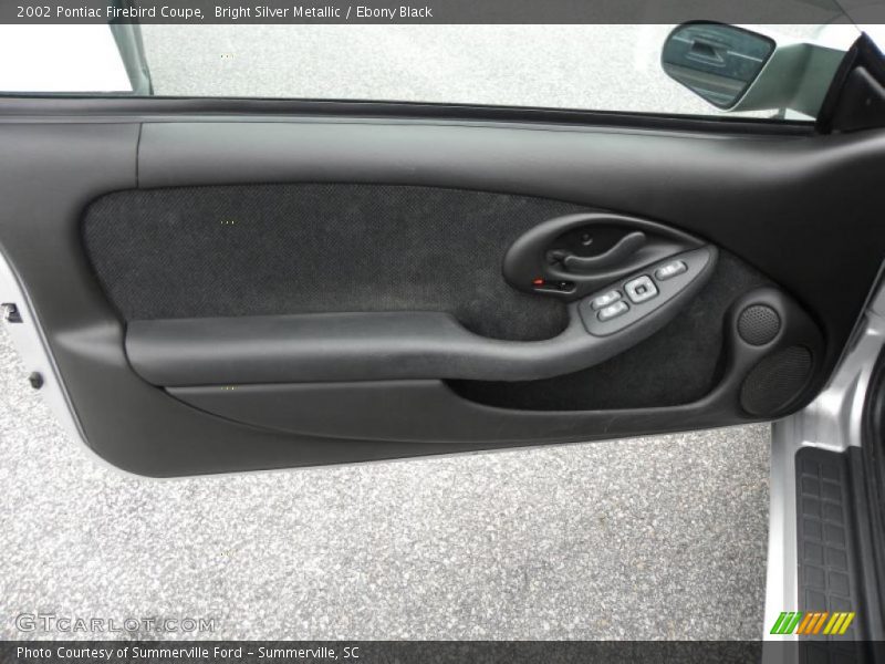 Door Panel of 2002 Firebird Coupe