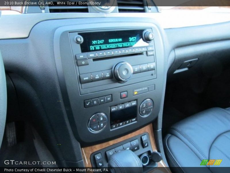 White Opal / Ebony/Ebony 2010 Buick Enclave CXL AWD