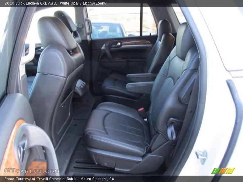 White Opal / Ebony/Ebony 2010 Buick Enclave CXL AWD