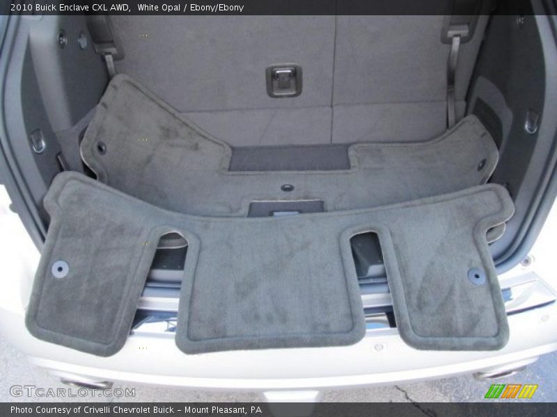 White Opal / Ebony/Ebony 2010 Buick Enclave CXL AWD