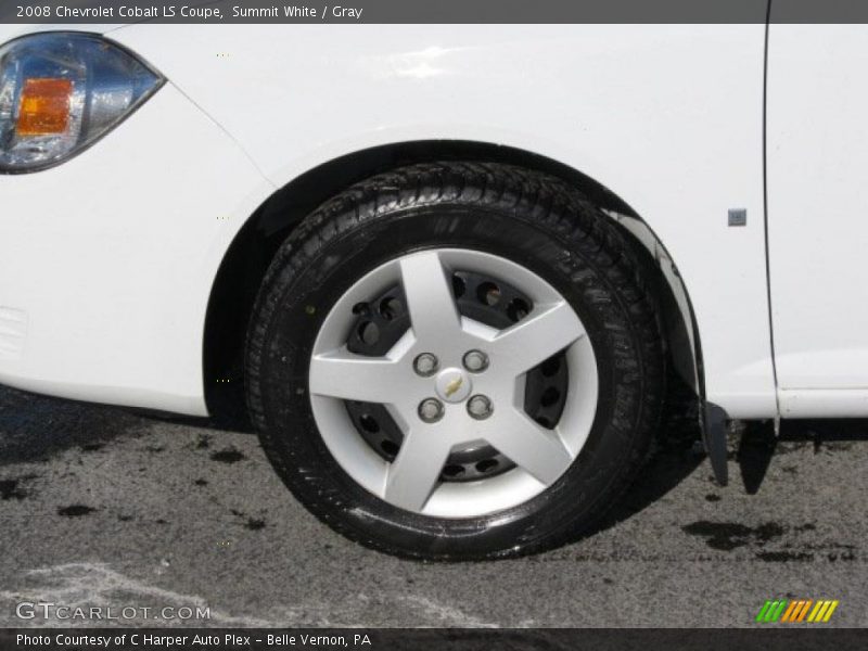 Summit White / Gray 2008 Chevrolet Cobalt LS Coupe