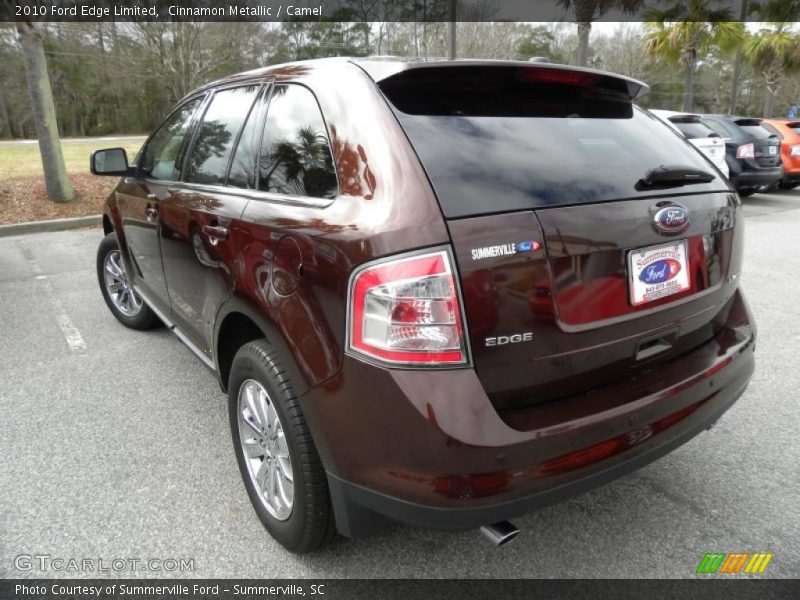Cinnamon Metallic / Camel 2010 Ford Edge Limited