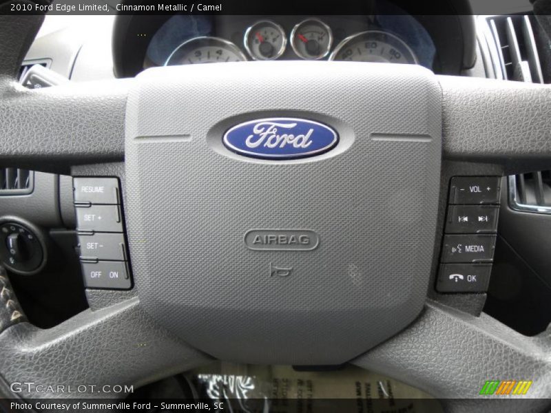 Cinnamon Metallic / Camel 2010 Ford Edge Limited