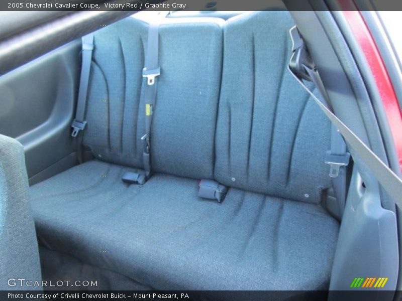 Victory Red / Graphite Gray 2005 Chevrolet Cavalier Coupe